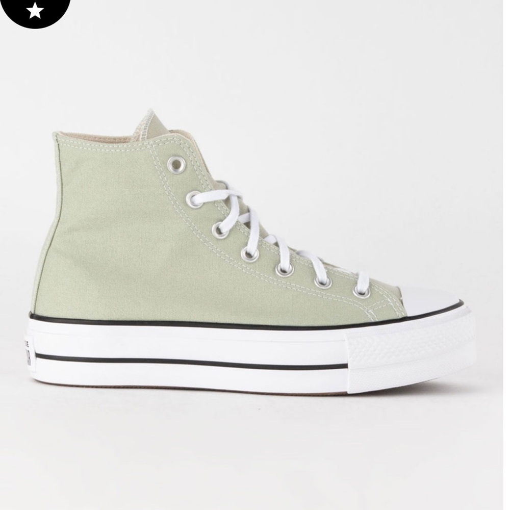 Converse Chuck Taylor All Star Lift Platform High Top Womens 6.5 Mint